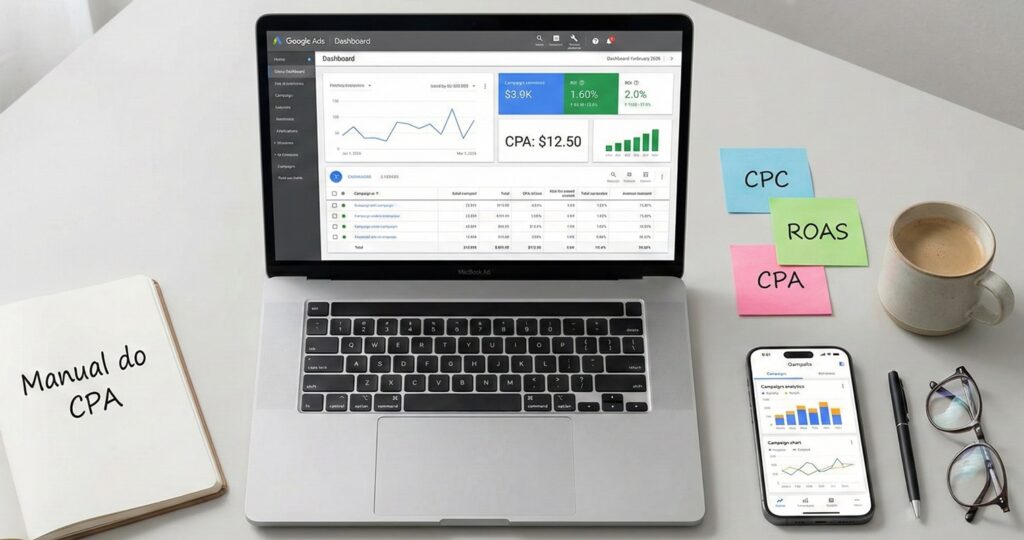 imagem ilustrando manual cpa desejado google ads